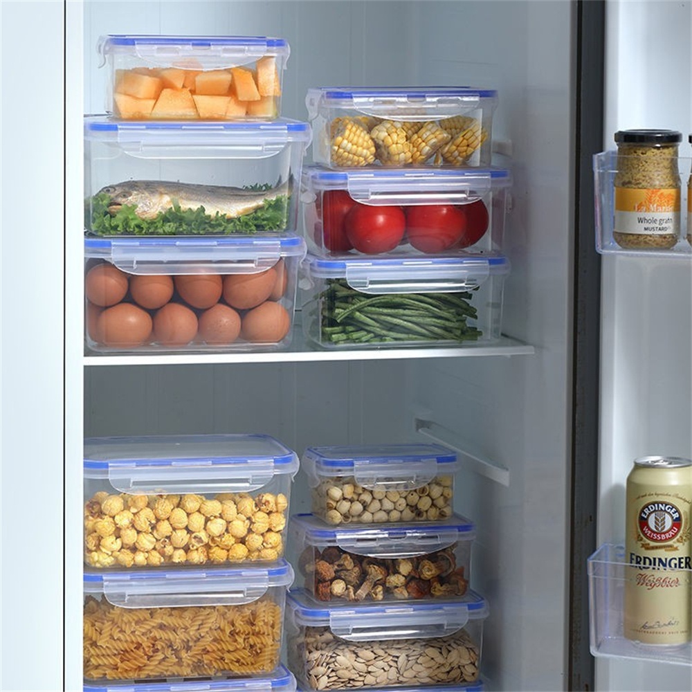 1/4pack Food Storage Container - đánh giá và giá Stackable Pantry Bin