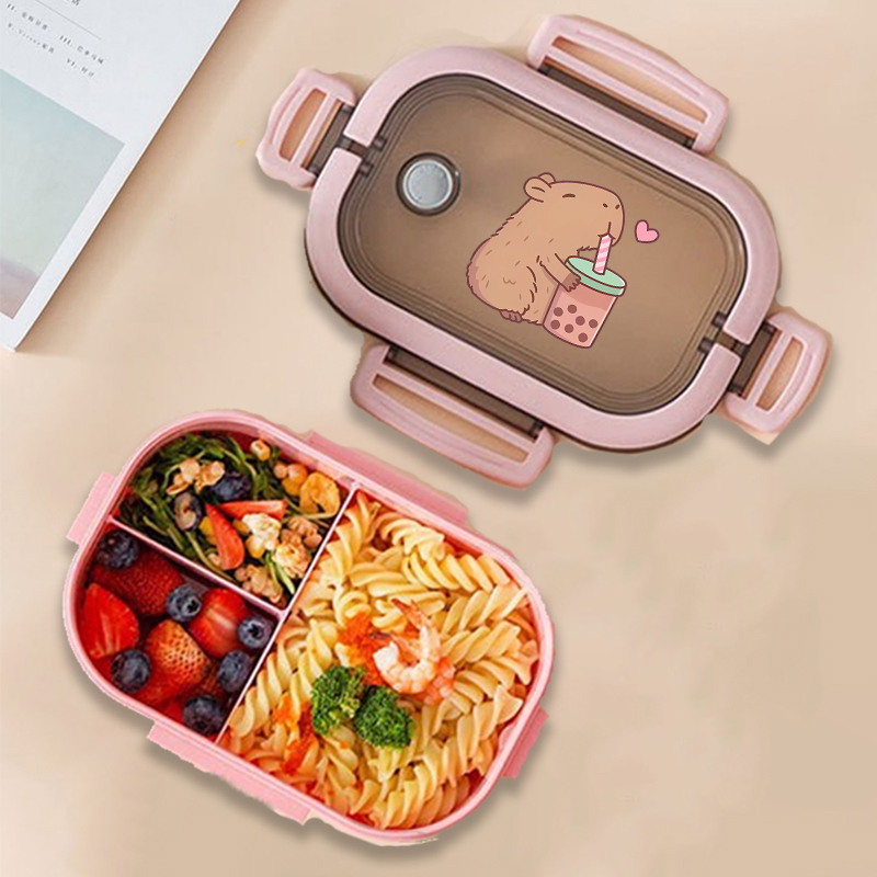 Capybara Bento Lunch Box Anime - đánh giá và giá Food Storage Unit