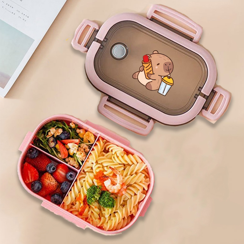 Capybara Bento Lunch Box Anime - đánh giá và giá Food Storage Unit