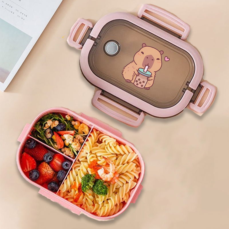 Capybara Bento Lunch Box Anime - đánh giá và giá Food Storage Unit