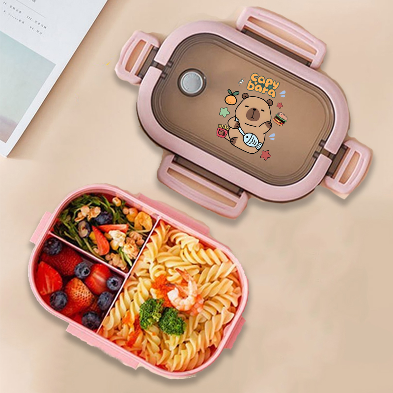 Capybara Bento Lunch Box Anime - đánh giá và giá Food Storage Unit