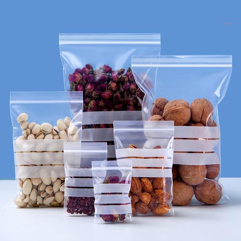 Bộ 100 PE Cao Cấp Nhựa Trong V - đánh giá và giá Food Storage Ziploc Bags