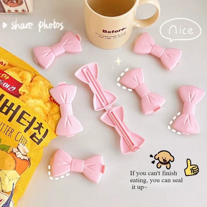 5PCS Kawaii Food Sealing Clip  - đánh giá và giá Food Storage Bags Reusable