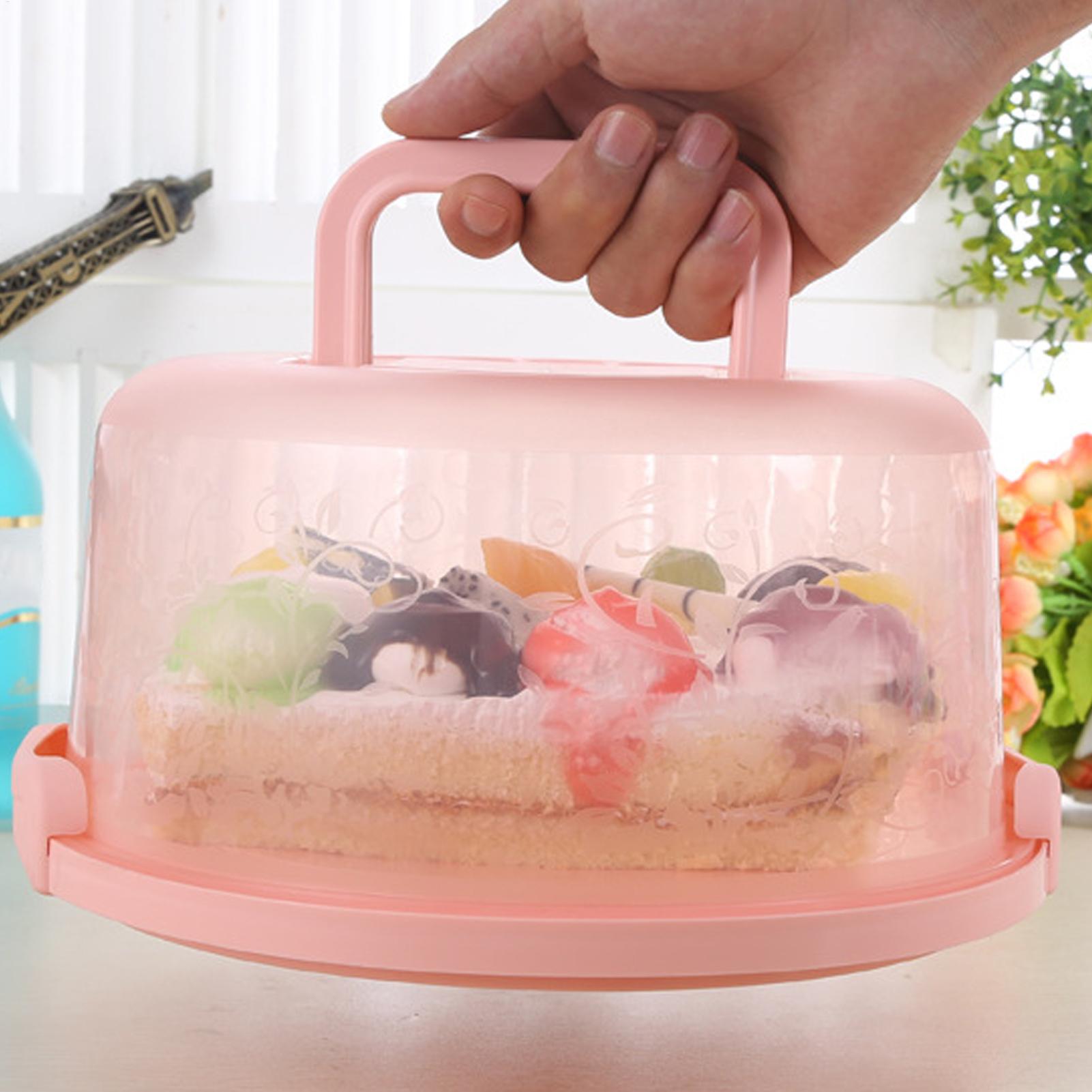Handheld Cake Carrier Reusable - đánh giá và giá Food Storage Home