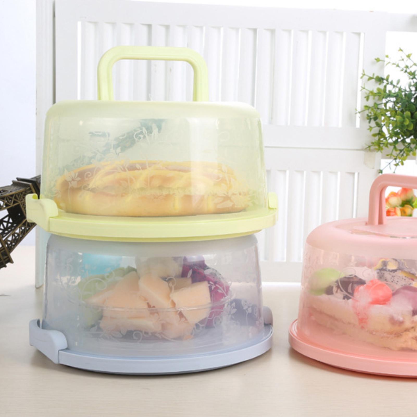 Handheld Cake Carrier Reusable - đánh giá và giá Food Storage Home
