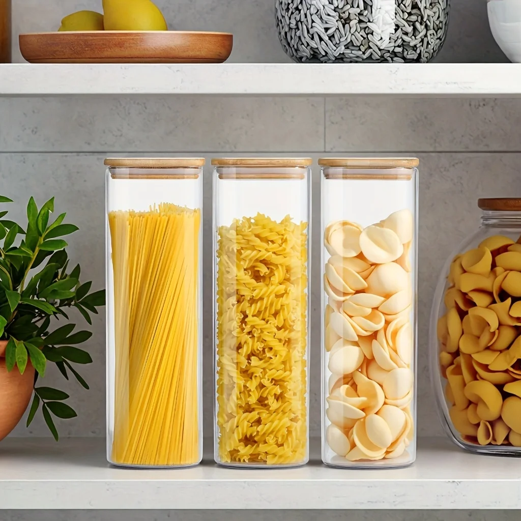 Modern 26/42oz Glass Storage C - đánh giá và giá Food Storage Acrylic Containers