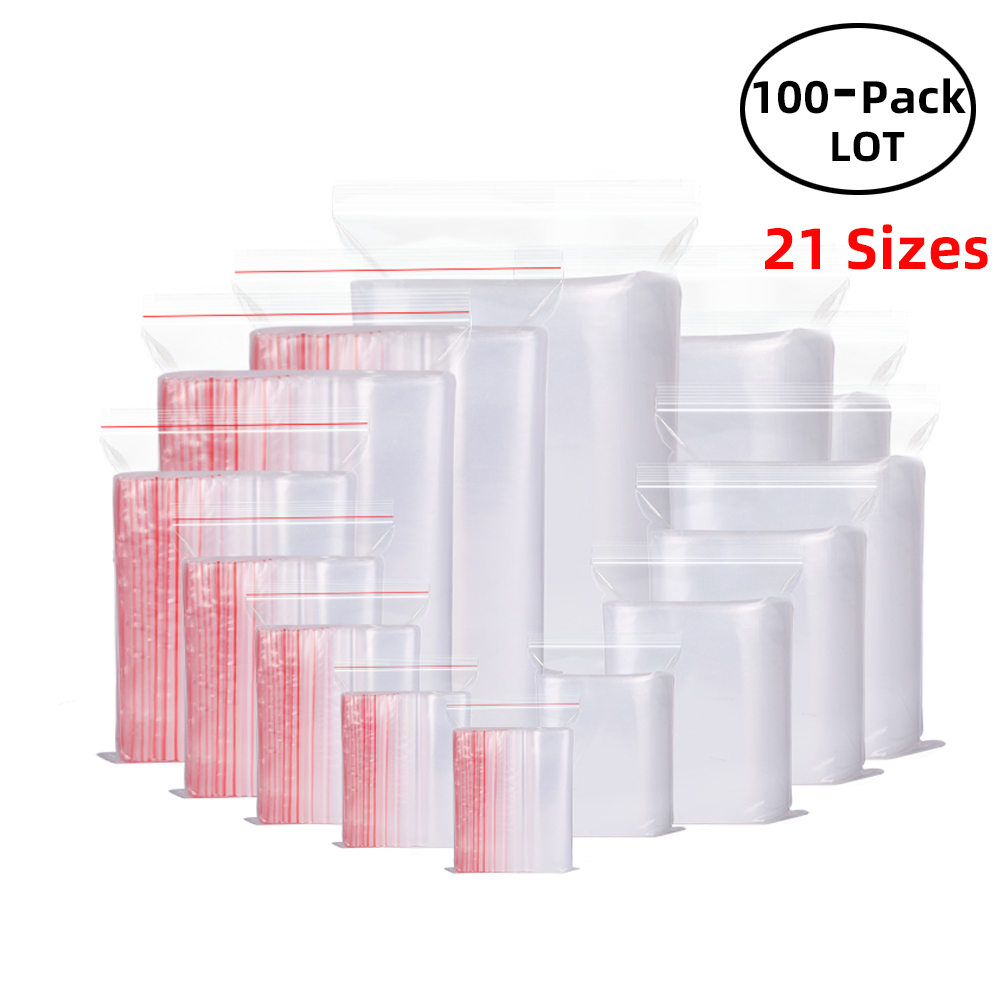 100 Cái/gói Có Thể Thu Hồi Lại - đánh giá và giá Food Storage Ziploc Bags