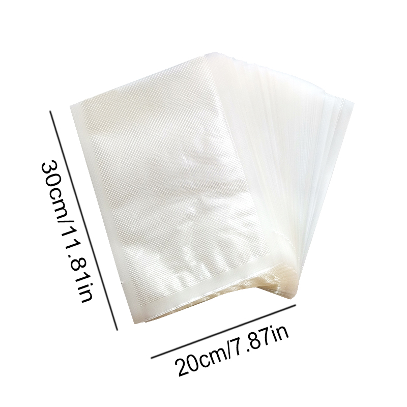 100PC 20x30cm Vacuum Bag for V - đánh giá và giá Food Storage Bags Reusable