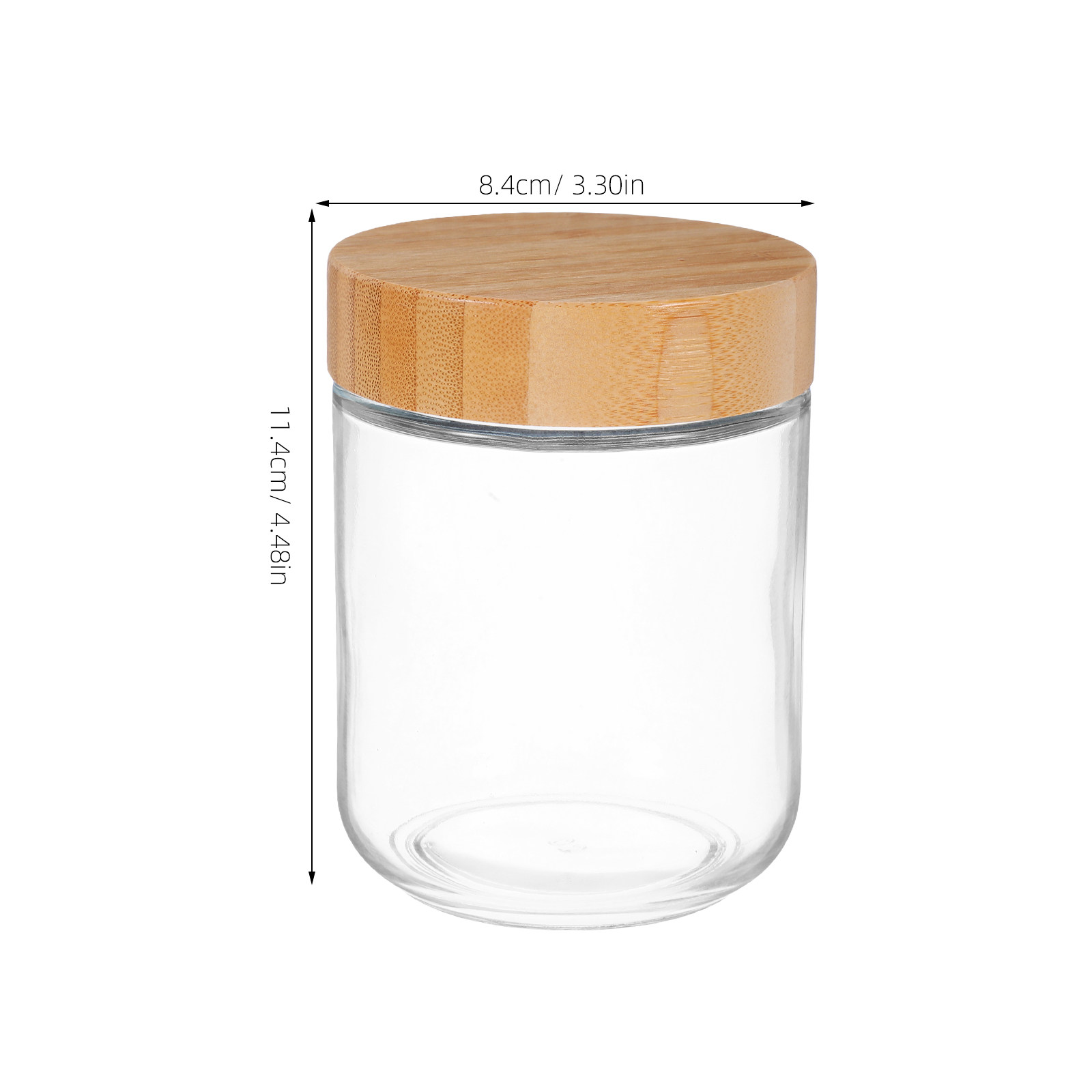 4Pcs Transparent Glass Jars wi - đánh giá và giá Food Storage With Glass Lids