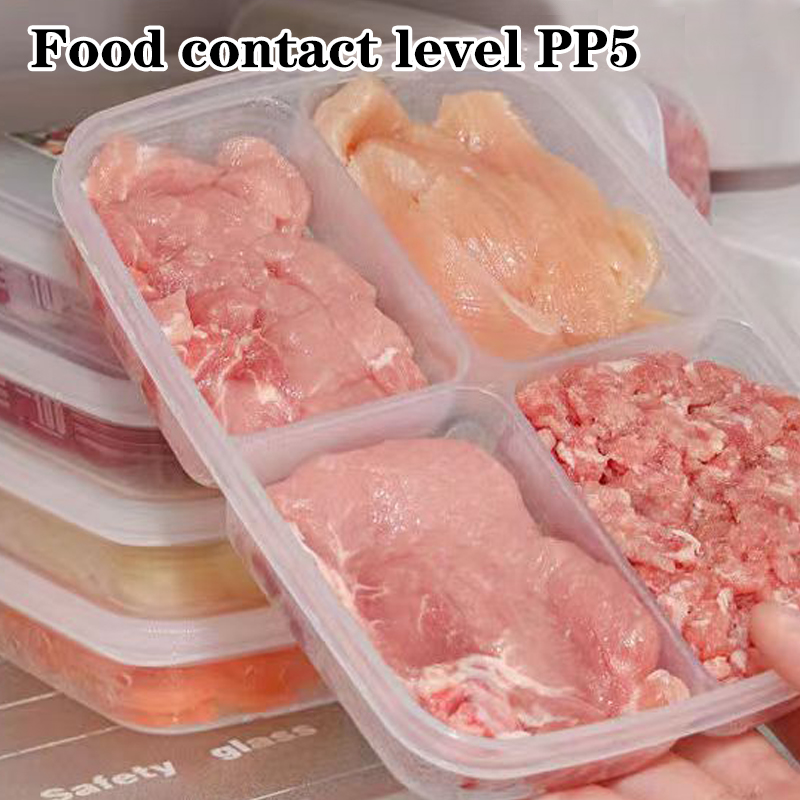 New【4 Grids Plastic Storage Bo - đánh giá và giá Food Storage Refrigerator