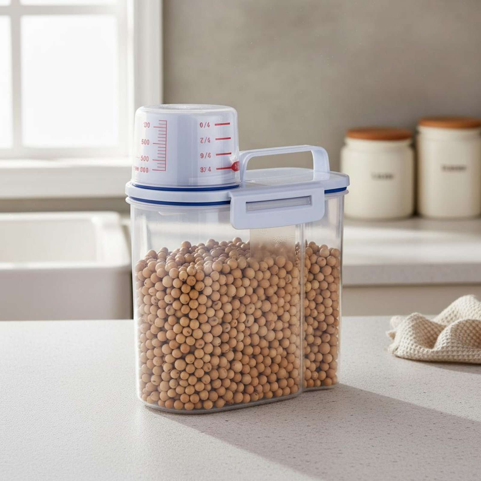 Rice Storage Container Moistur - đánh giá và giá Food Storage Dispenser