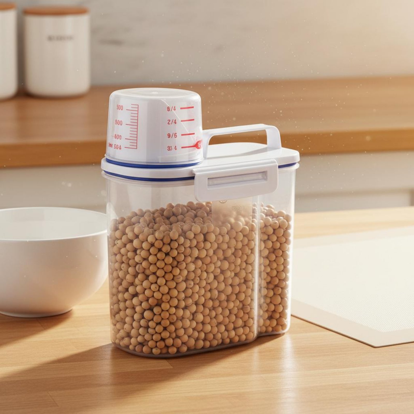 Rice Storage Container Moistur - đánh giá và giá Food Storage Dispenser