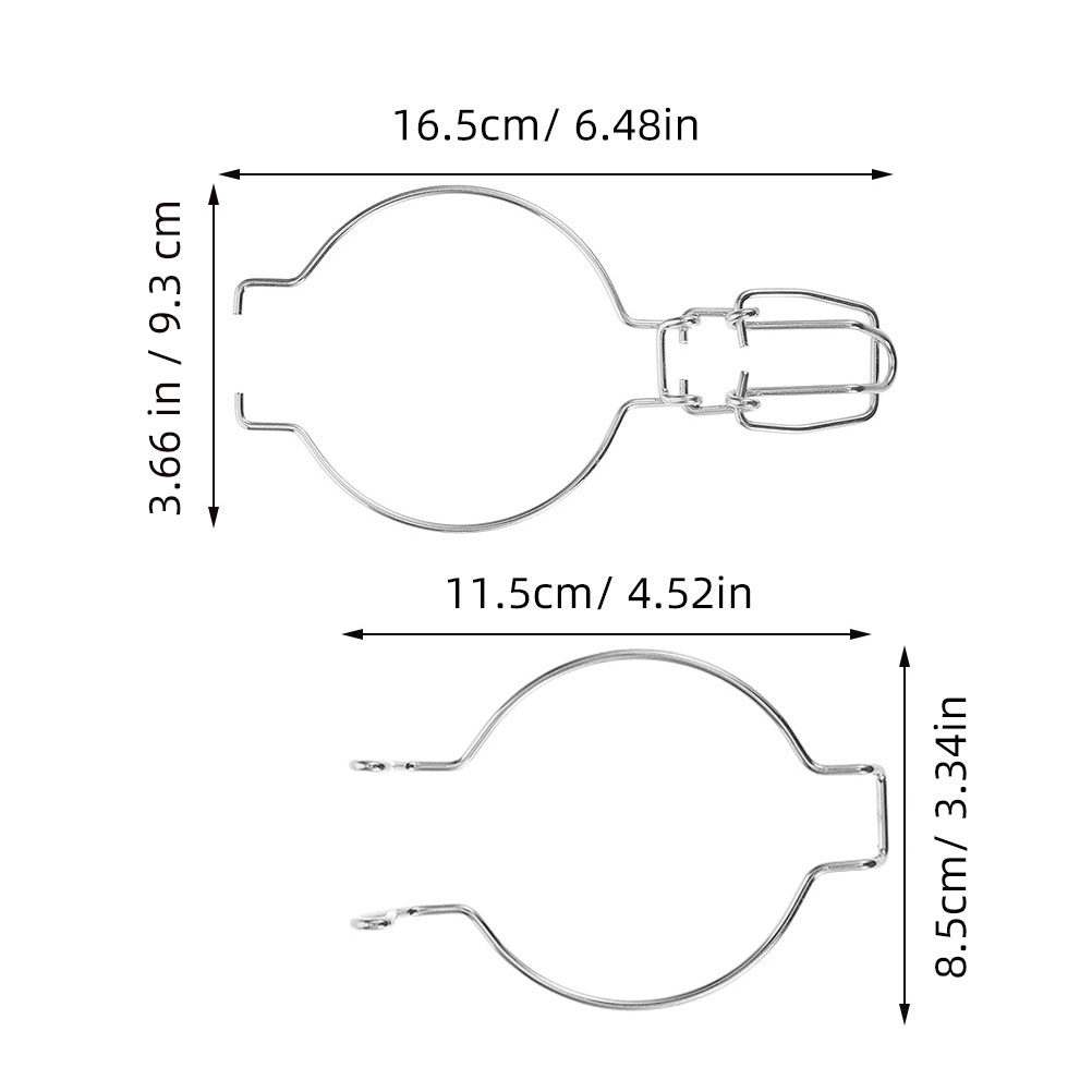 12Pcs Glass Jar Wire Clamps St - đánh giá và giá Food Storage Jars