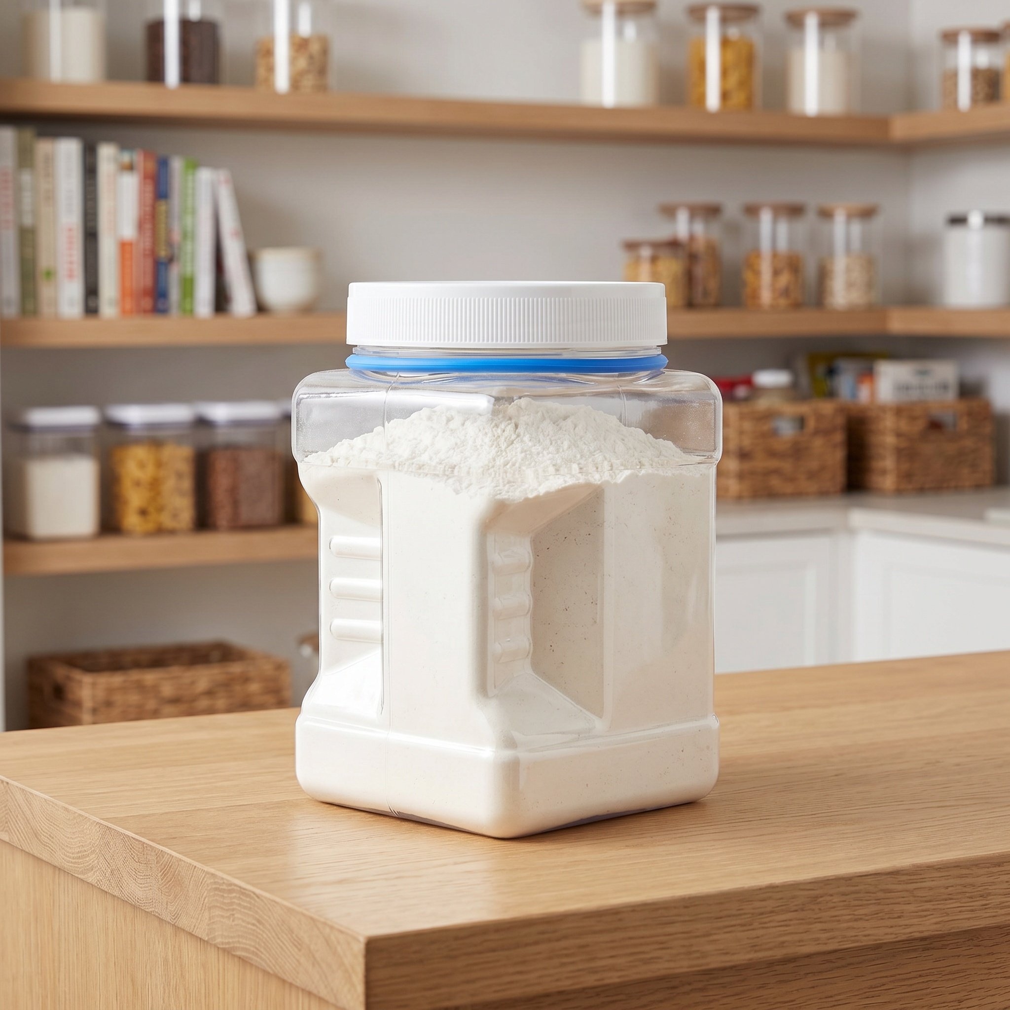 6Pcs Clear Square Airtight Sto - đánh giá và giá Food Storage Jars