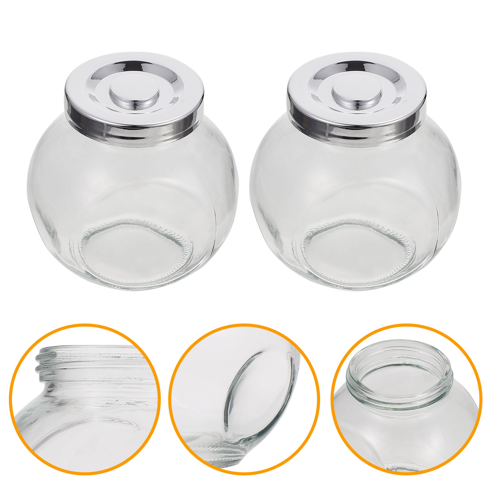 2Pcs Fruit Jam Storage Bottles - đánh giá và giá Food Storage Jars
