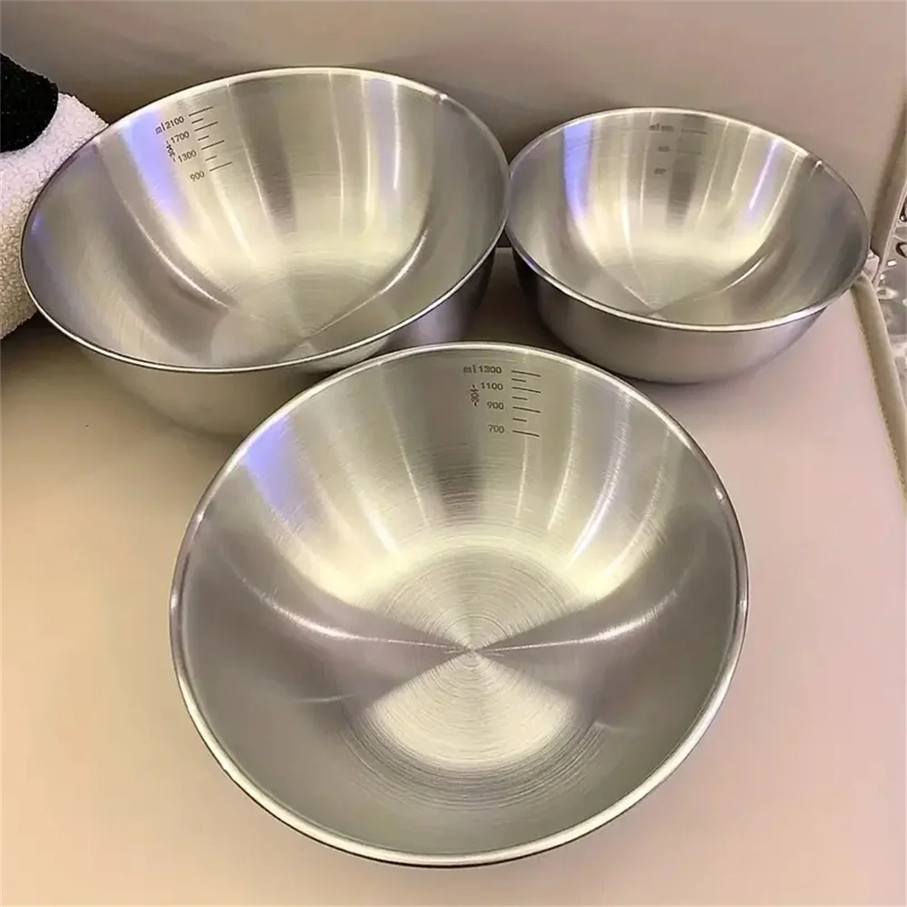 1-3 Stainless Steel Bowl Set w - đánh giá và giá Food Storage Home