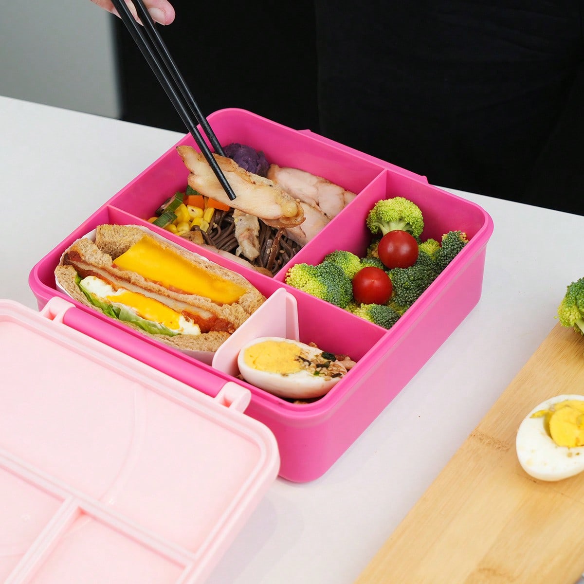 Leak Proof Bento Lunch Box Mod - đánh giá và giá Food Storage Acrylic Containers