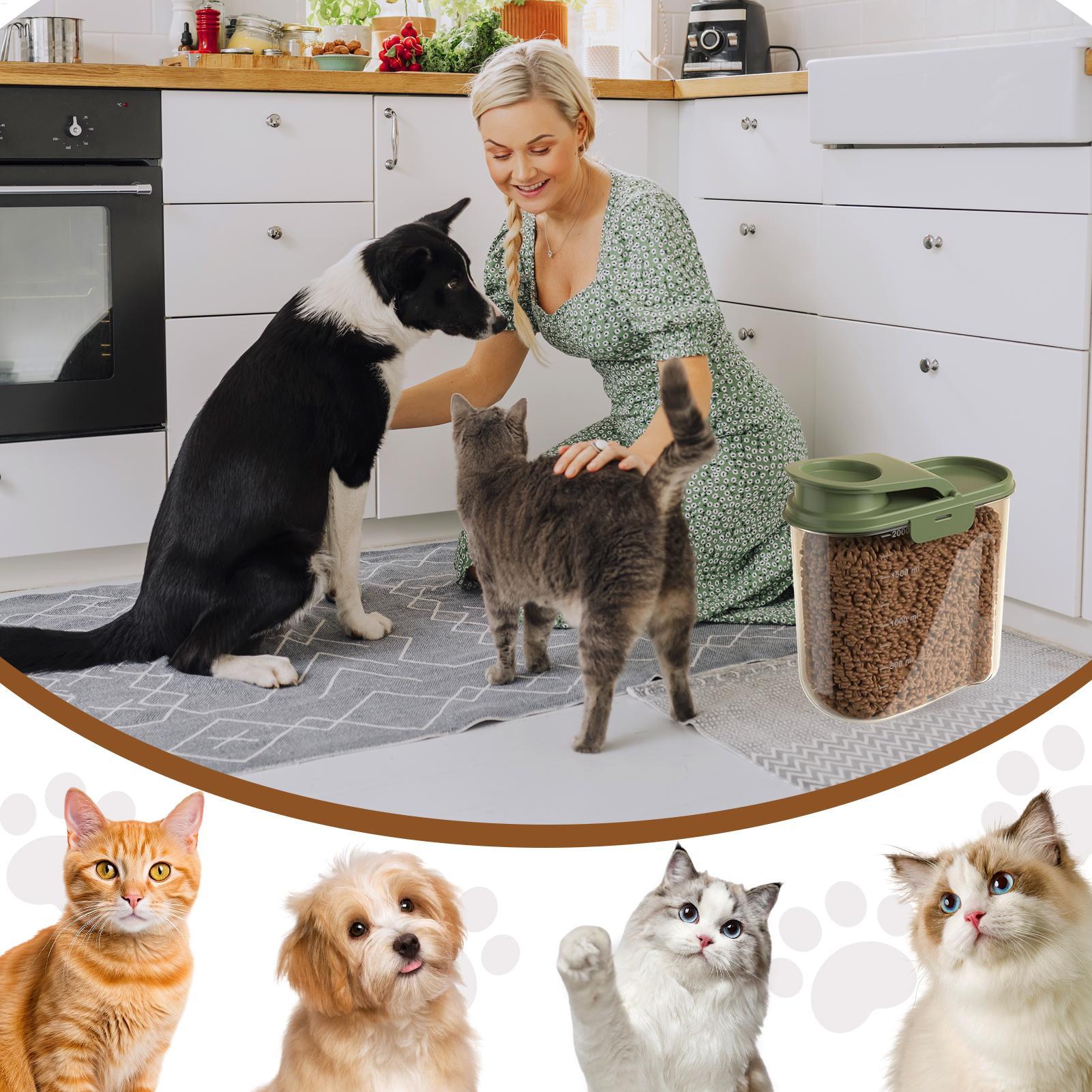 2L Airtight Dog Food Storage C - đánh giá và giá Dog Food Storage Xl