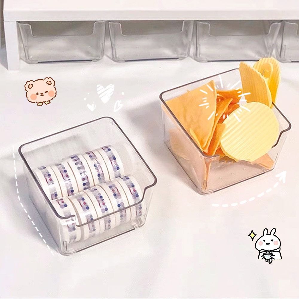 INS style Acrylic Notebook Sto - đánh giá và giá Food Storage Acrylic Containers