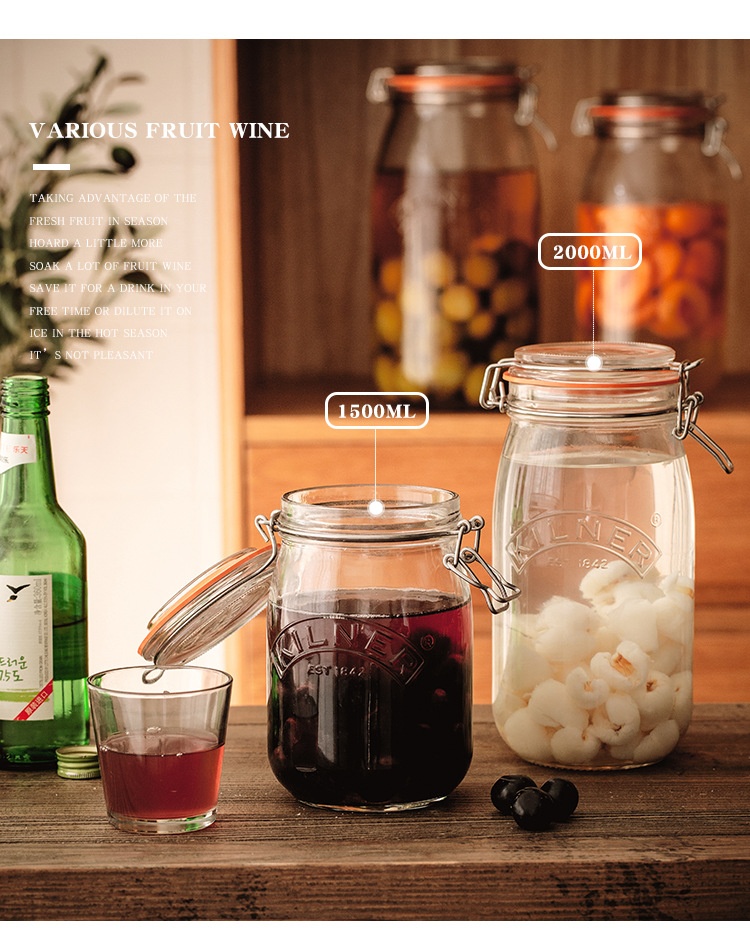 UK Kilner Sealed Jar Kitchen T - đánh giá và giá Food Storage Uk