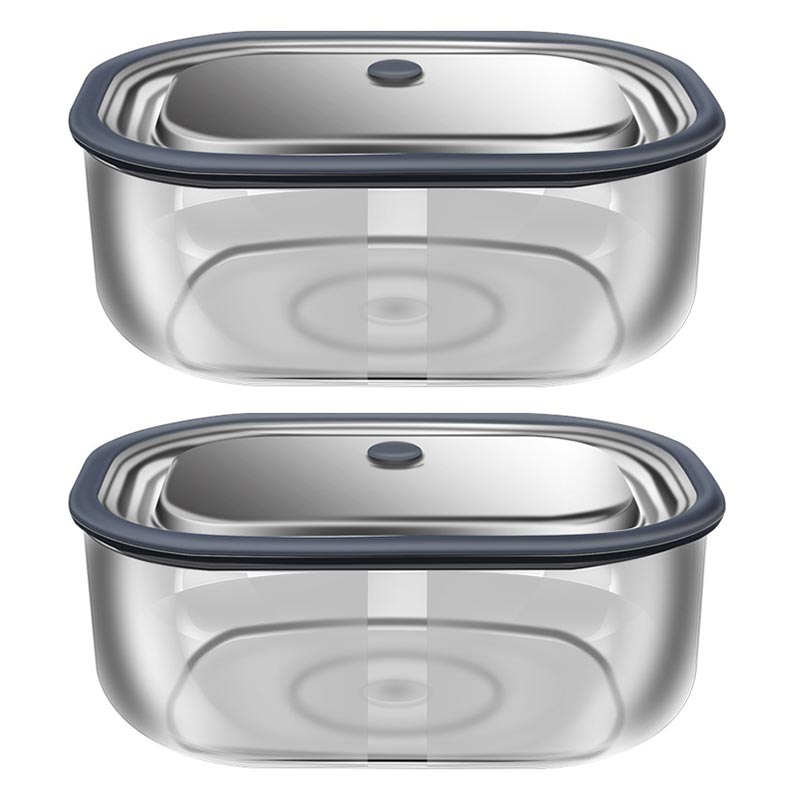 High Borosilicate Glass Rectan - đánh giá và giá Food Storage With Glass Lids