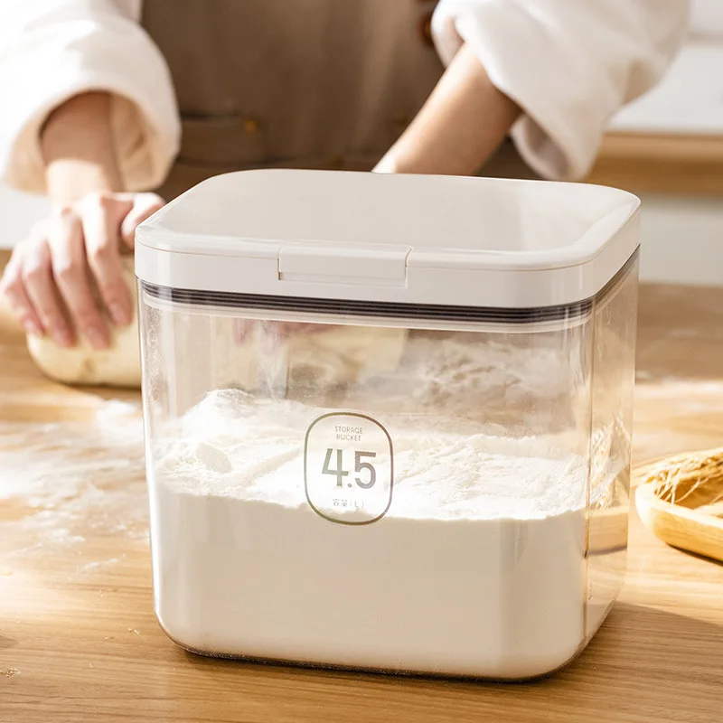 Sealed Flour Bucket Household  - đánh giá và giá Food Storage Drums