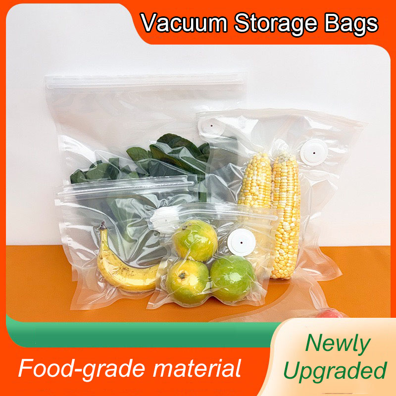 New Reusable Air Vacuum Storag - đánh giá và giá Food Storage Bags Reusable