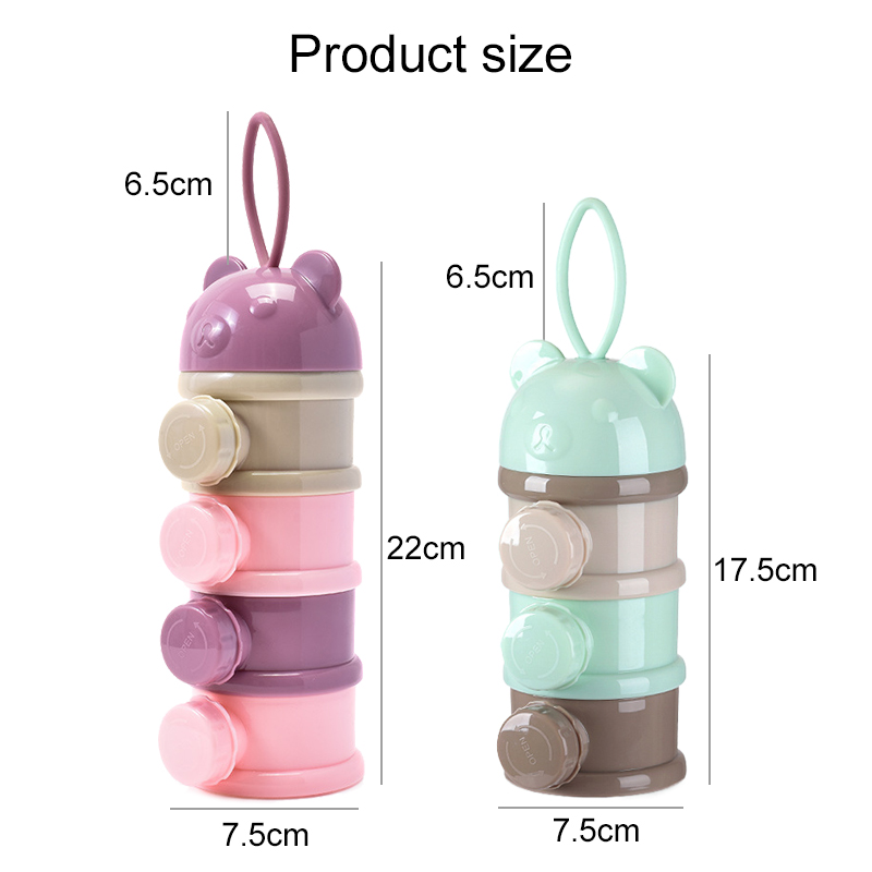 3/4Layer Baby Portable Baby Fo - đánh giá và giá Food Storage Dispenser