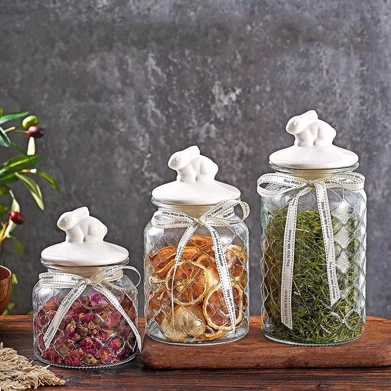 Transparent Glass Sealed Jar,  - đánh giá và giá Food Storage Acrylic Containers