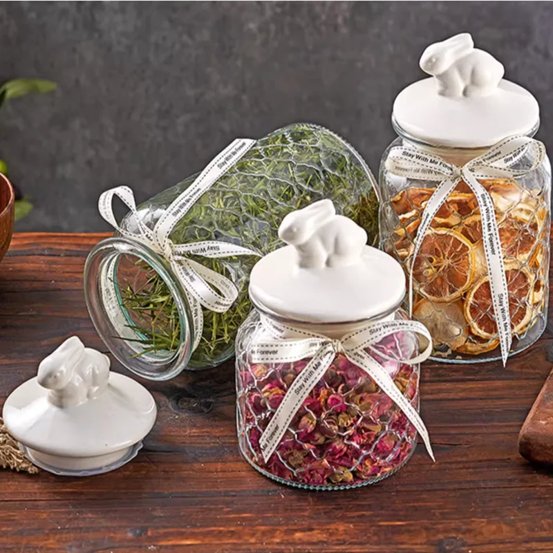 Transparent Glass Sealed Jar,  - đánh giá và giá Food Storage Acrylic Containers
