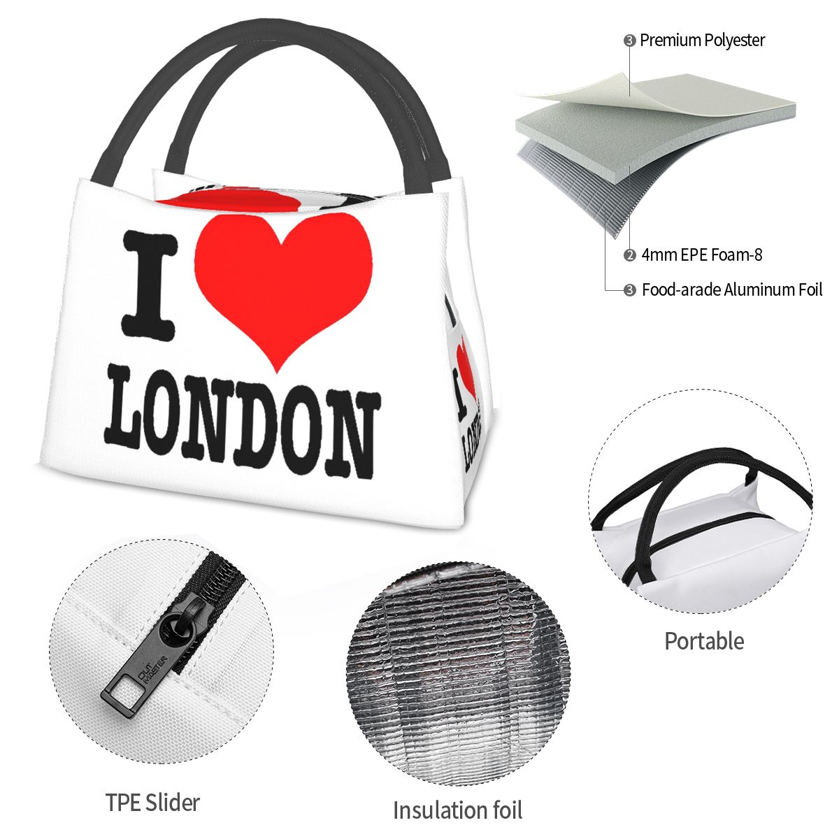 London UK England Insulated Lu - đánh giá và giá Food Storage Uk