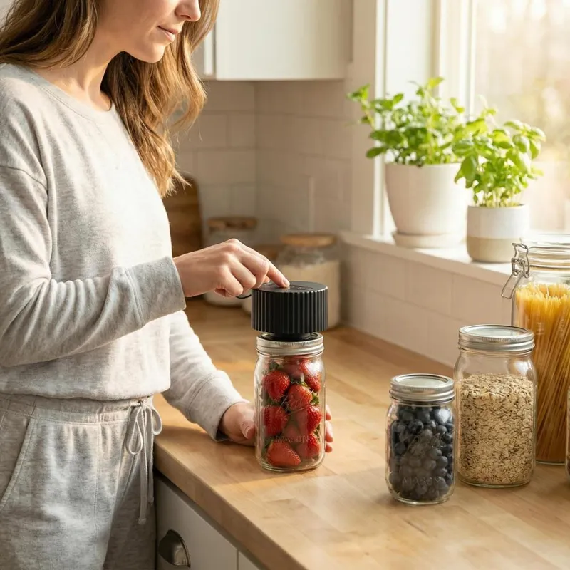 Electric Mason Jar Vacuum Seal - đánh giá và giá Food Storage Jars