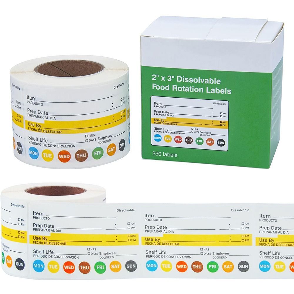 250/300PCS Food Shelf Life Lab - đánh giá và giá Food Storage Food Safety