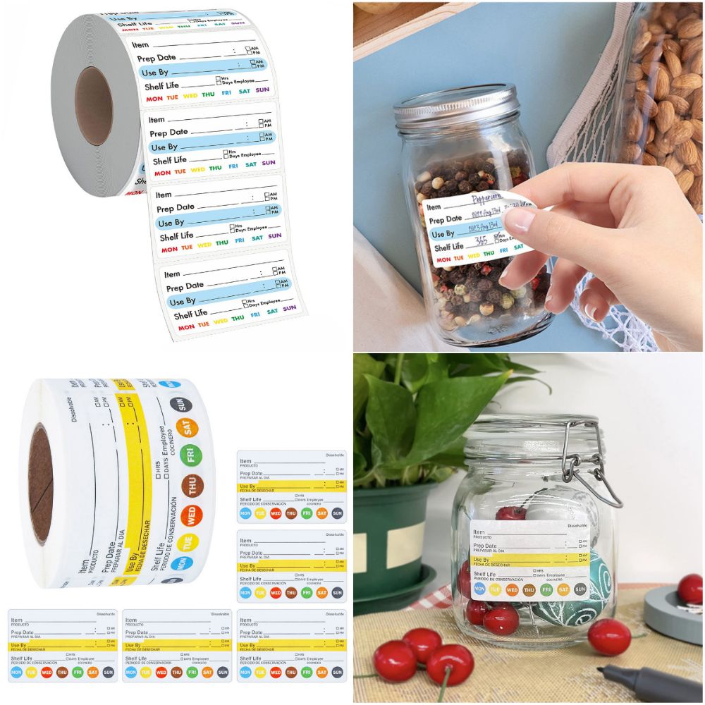 250/300PCS Food Shelf Life Lab - đánh giá và giá Food Storage Food Safety