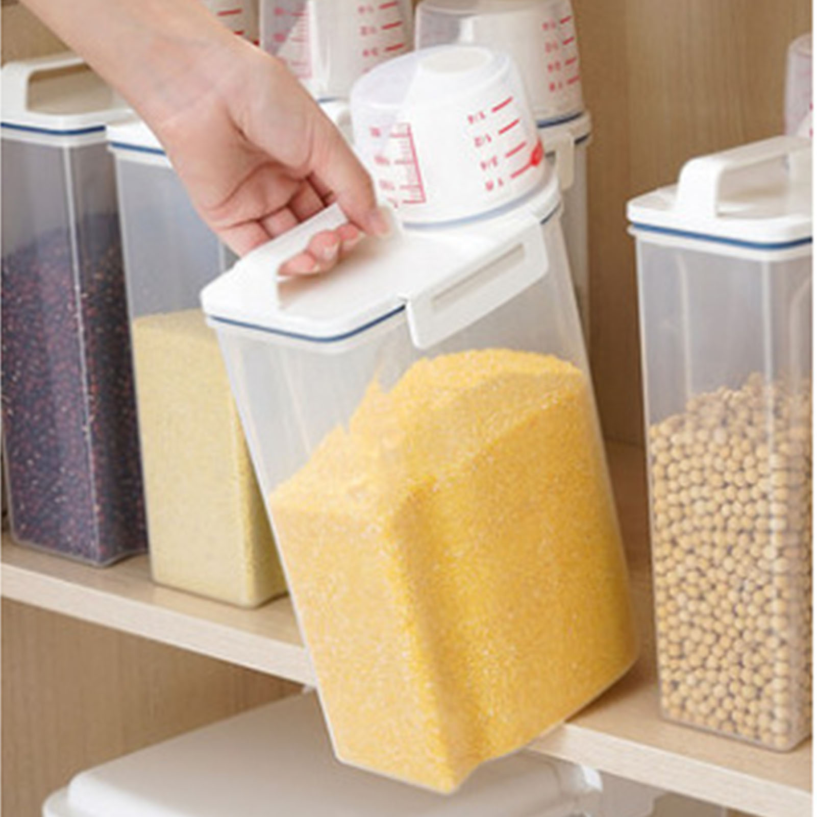Cereal Container Rice Storage  - đánh giá và giá Food Storage Acrylic Containers