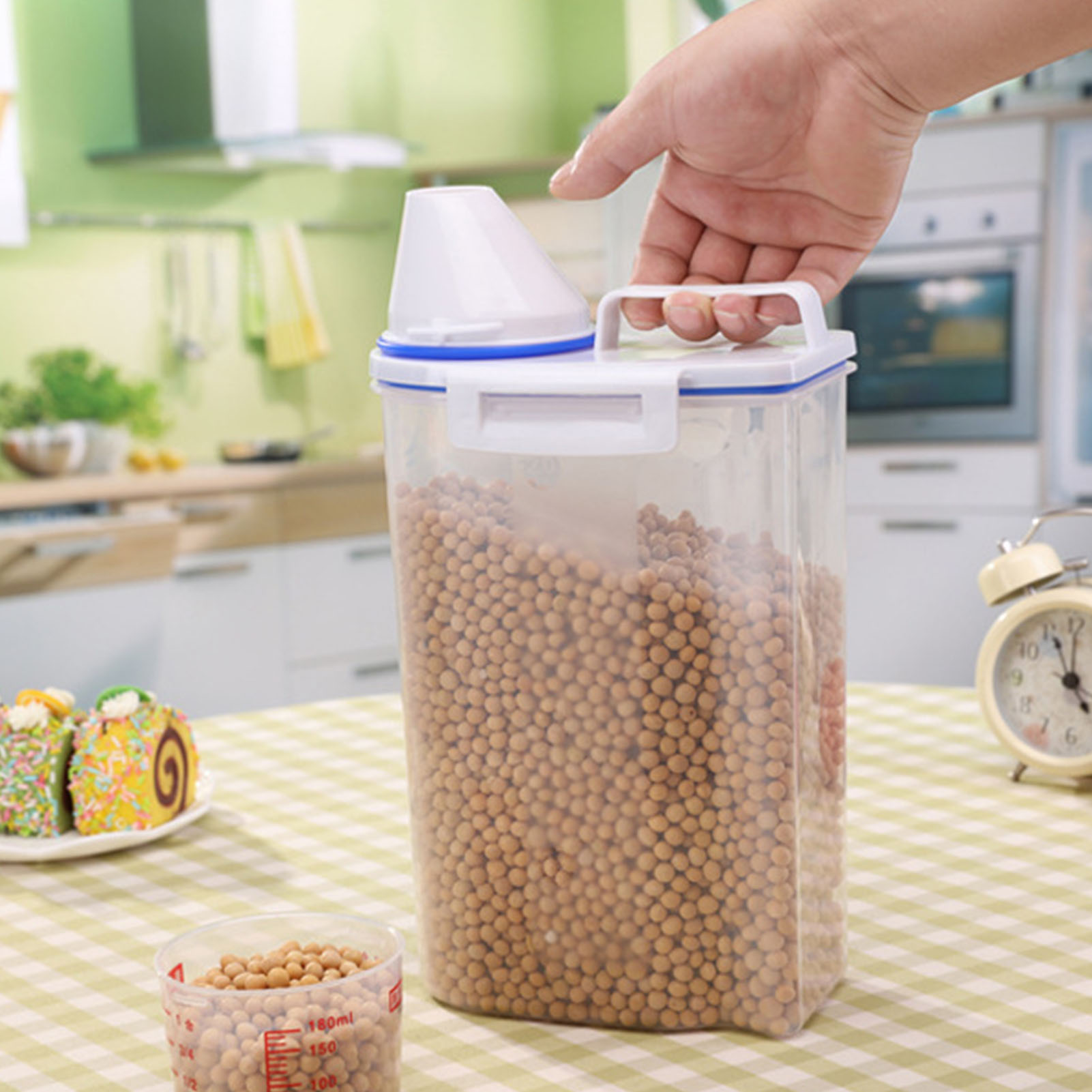 Cereal Container Rice Storage  - đánh giá và giá Food Storage Acrylic Containers